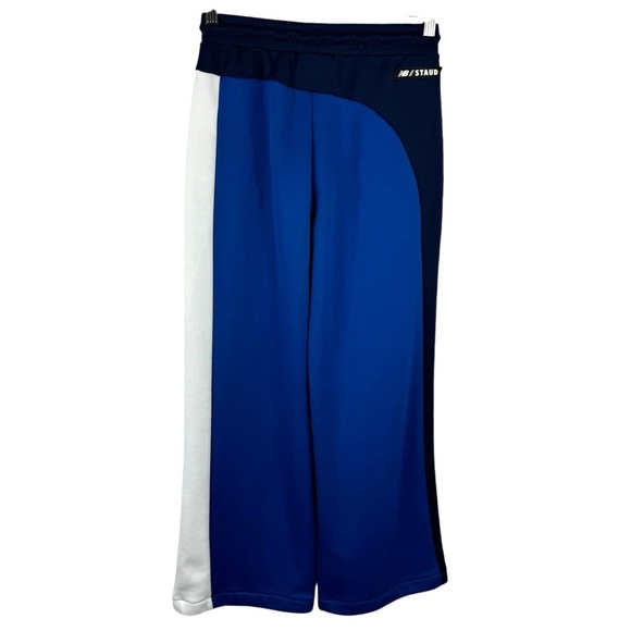 New Balance x STAUD High Waist Track Pants in Blue Quartz Size XS Performance - Picture 10 of 16